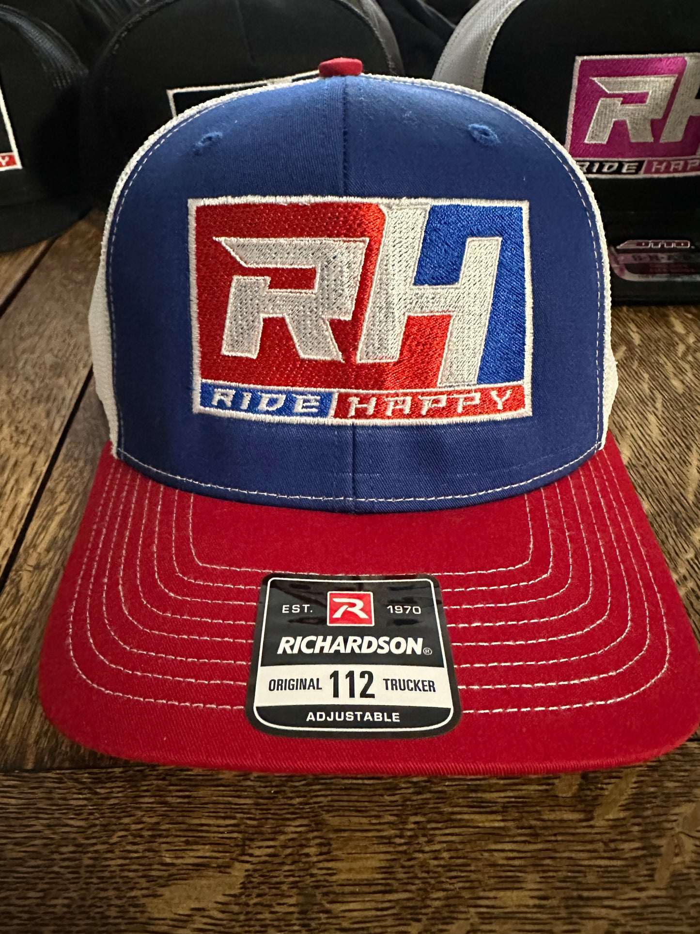 Ride Happy American Hat